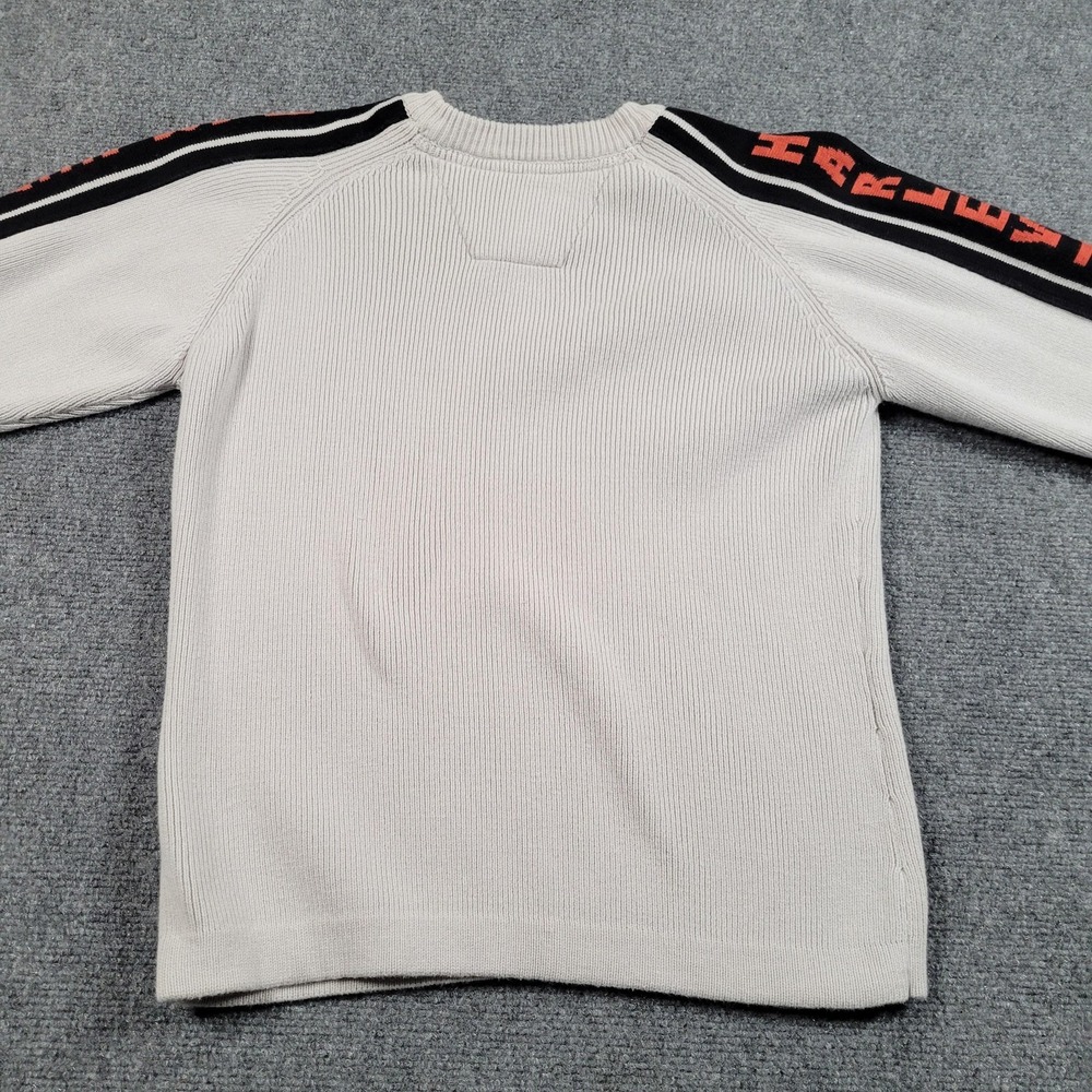 Vintage Harley-Davidson Sweater Womens Small Light Gray Pullover Logo Hong Kong - Picture 4 of 7